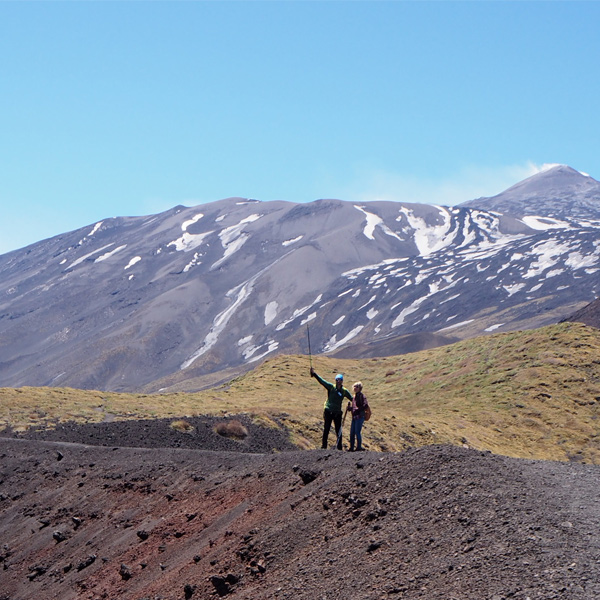 Lateral Craters Hike sur l`Etna